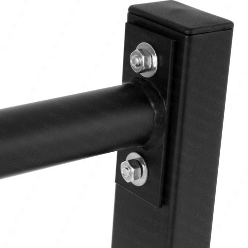 Barra Fixa 1 Metro + Paralela Fixa Dip+ Kit Parabolt