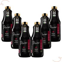 Comprar Suco De Uva Tinto Perini 100% Uva Puro Caixa Fechada Com 6