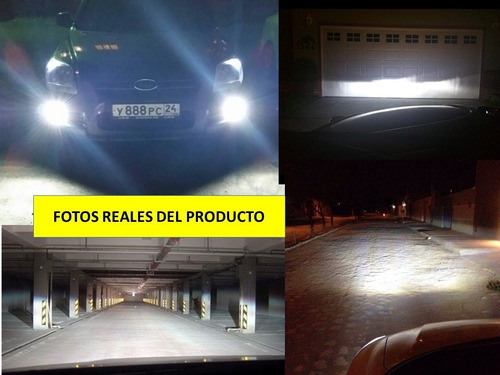 2 Focos Bi Led 3 Caras H4 9004 9007 Automotriz Tipo Xenon