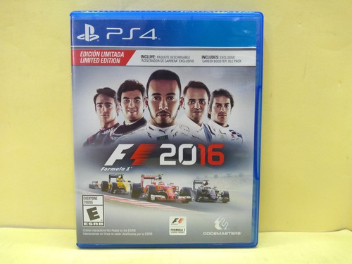 F1 2016 Limited Edition Playstation 4 Ps4 Usado Buen Estado.