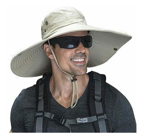 Sombreros Para El Sol De Pesca Para Hombres De Ala Súper Anc 