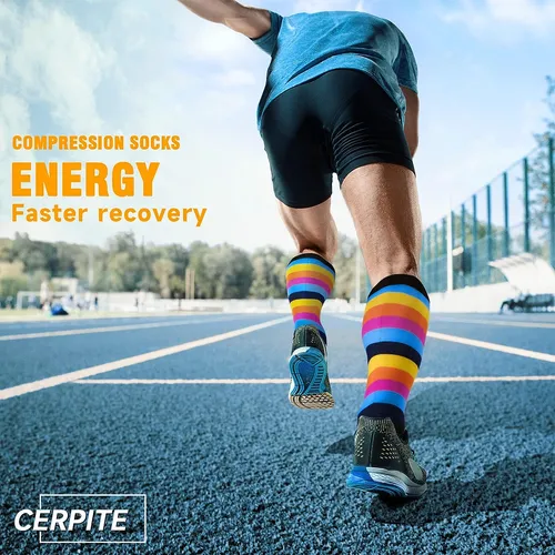 Calcetines De Compresión De Circulación De 20-37 Mmhg