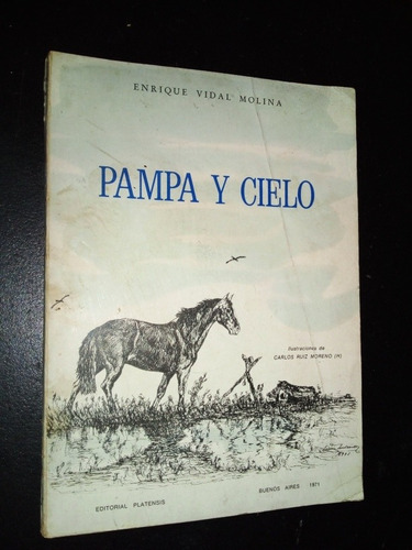Pampa Y Cielo. Enrique Vidal Molina.firmado. 