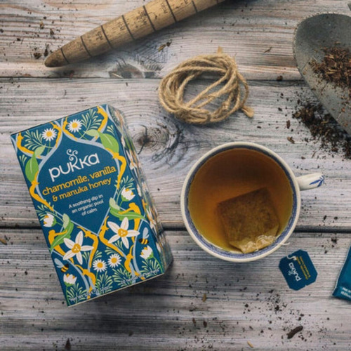 Té Infusión Pukka Relajante Manzanilla Y Miel - 20 Bolsas