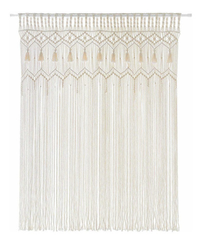 Mkono Cortina De Macramé Grande Tejida Bohemio Para Colgar E