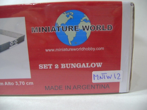 Imagen 5 de 10 de Nico 2 Excelentes Bungalow C/cerca Miniature World (mntw 34)