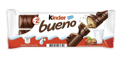 Chocolate Kinder Bueno Oblea De Chocolate Y Crema Avellanas