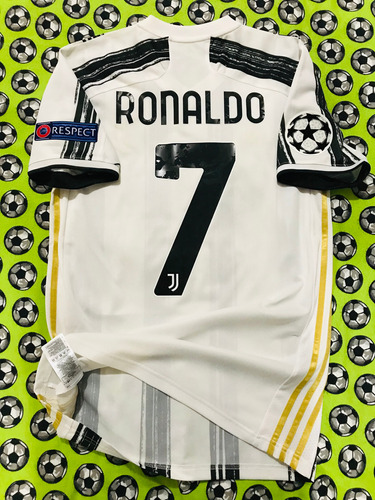 Jersey adidas Juventus Champions 2020 Cristiano Ronaldo  S