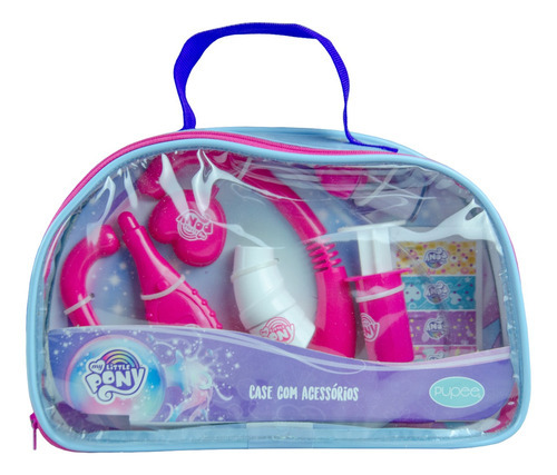 Maleta Case Kit Médica My Little Pony Com Acessórios Pupee