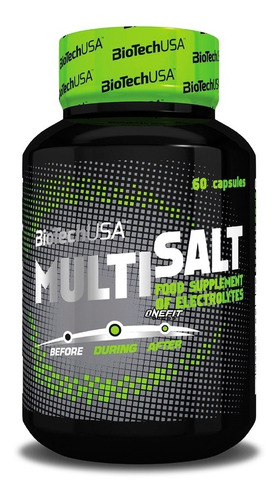 Multisalt 60 Capsulas De Biotechusa