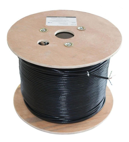 Cable De Red Utp Cat6e Para Exterior 100% Cobre 305 Metros