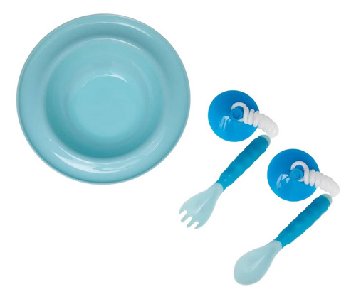 Juego De Cubiertos Y Platos Dreambaby - 9-24 Meses