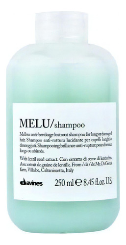 Shampoo Melu Davines Anti-quiebre 250 Ml Cabello Fragil