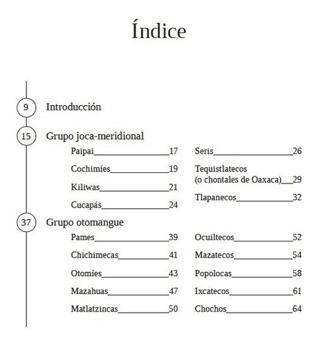 Los Indígenas Mexicanos, Pasta Rústica