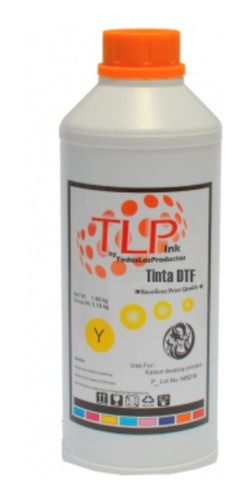Imagen 8 de 10 de Tinta Dtf Marca Tlp Impr Dtf Recirculación Juego Cmykw 100ml