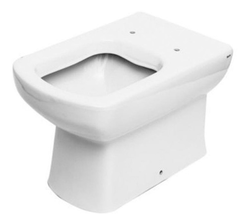 Inodoro De Porcelana Blanco Roca Dama Senso Sanitarios Baño