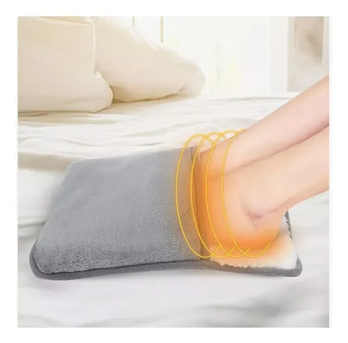 Calienta Pies Usb Ideal Para Pies Y Manos!!! , Color Gris Mj