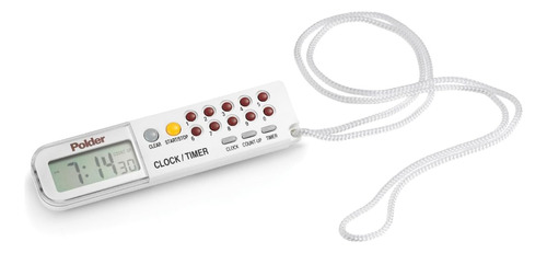 Reloj De Cocina Temporizador Y Cronómetro, Color Blanc...