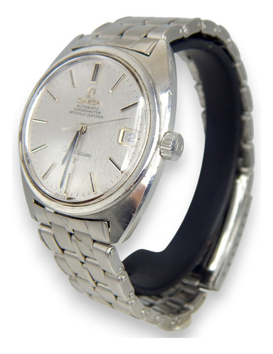 Reloj Omega Constellation C-case 35 Mm Ref 168.017 Cal 564 A Plateado Plateado Gris (Usado)