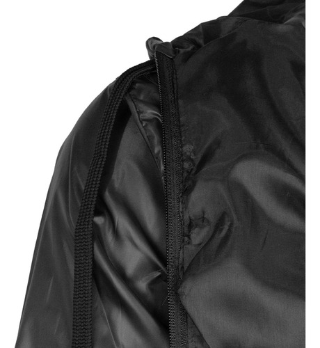 Campera Con Tafeta Rompeviento Bolsillos Cierre Deportiva