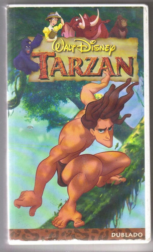 Vhs Tarzan (walt Disney), Desenho Animado, Dublado