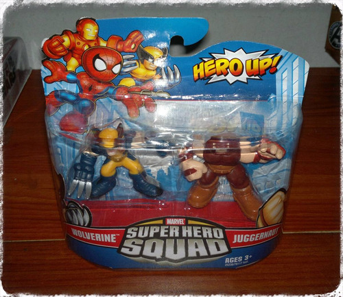 Marvel Super Hero Squad - Wolverine & Juggernaut