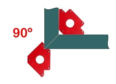 Imagen 3 de 6 de Escuadra Magnetica 3 PuLG Hasta 11 Kg Para Soldar