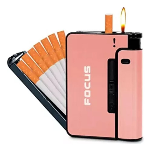 Dispensador De Cigarrillo Con Compartimiento + Encendedor