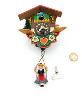Comprar Reloj Antiguo Aleman Tipo Cucu (funciona)