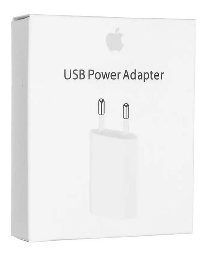 Cargador iPhone Original Apple Adaptador Pared Usb Power 5w