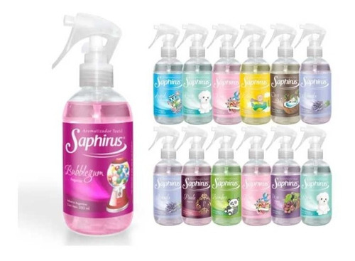 Perfumadores Textiles Saphirus Aerosol 250 Cc