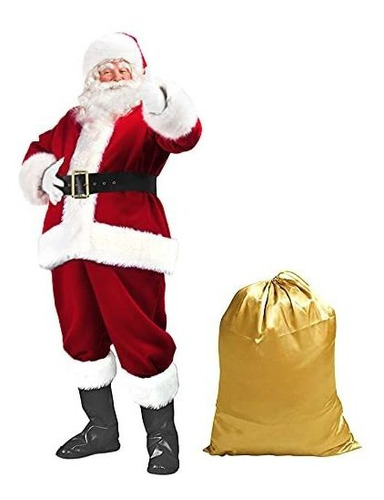 Santa Traje De Navidad Santa Claus Traje Para Hombres M...