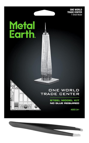 Metal Earth One World Trade Center - Kit De Modelo De Metal