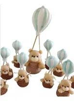 Comprar Souvenirs  Ositos Con Globo Aerostático Porcelana Fria