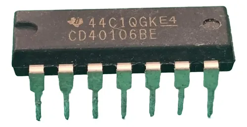 100x Circuito Integrado Cd40106be Cd40106 Texas Usado | MercadoLivre