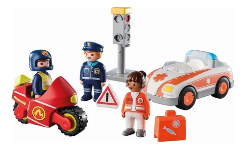 Coche policia playmobil 123 sale