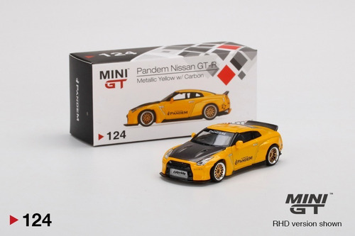 Imagem 4 de 4 de Nissan Gtr Liberty Walk - 1:64 - Mini Gt