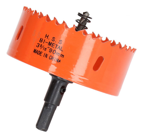 Sierra Perforadora Bimetálica 3-9/16 (90 Mm) Hss Heavy Duty