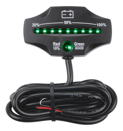 Nivel De Batería Led Para Vehículos: Carritos De Golf De 12