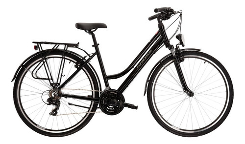Bicicleta Kross Trans 1.0 De Mujer Aluminio Color Negro Tamaño Del Cuadro S
