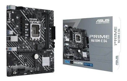 comprar Mainboard Asus Prime H610m-e D4 Lga 1700 Intel 12 Ava Gen