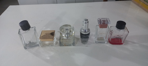 Lote De Frascos De Perfume Vacíos Nro. 8 (6 Uni.)