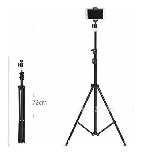Tripode Fotografica Iluminacion Camara Plegable 2mts Celular