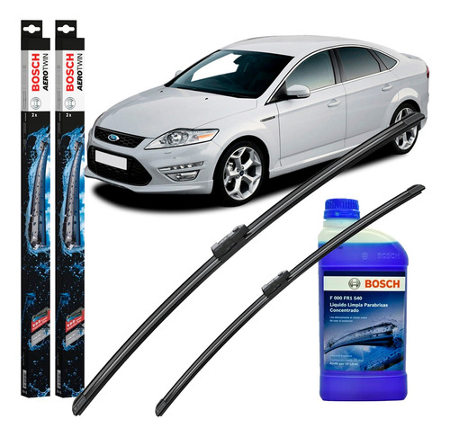 Kit Escobillas Mondeo 07/15+liquido