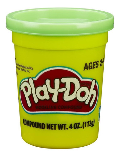 Massa De Modelar Play-doh Pote Individual - Verde Hasbro