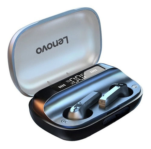 Imagen 2 de 7 de Auriculares Inalámbricos Lenovo Bluetooth Qt81 Negro Ipx4