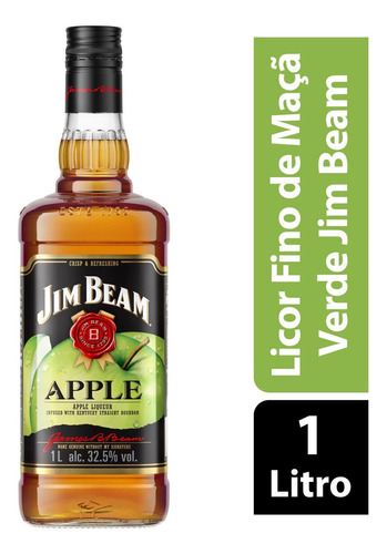 Jim Beam Apple Bourbon Jim Beam Apple Bourbon Estados Unidos 1 L

