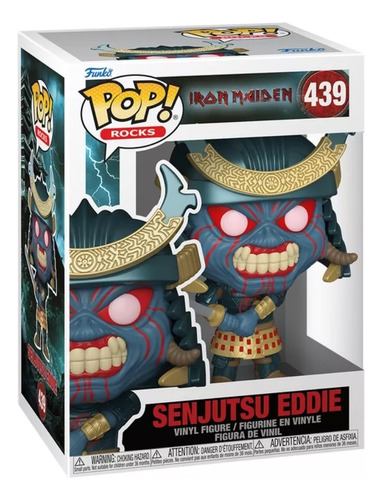Funko Pop Rocks Iron Mainden Senjutsu Eddie 439