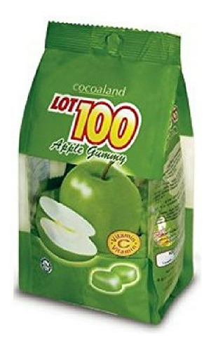 Dulce De Gomita, Cocoaland Lote 100 Gominolas 320g (manzana,