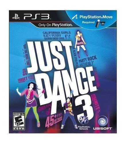 Just Dance 3 Original Físico Ps3 Requiere Move (Reacondicionado)